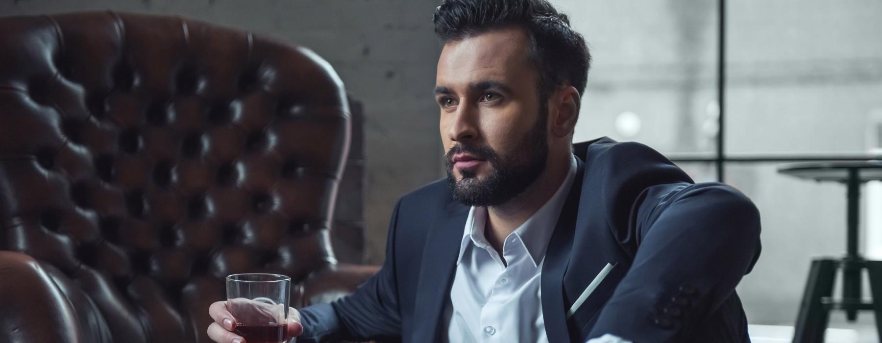 a man sitting at a table