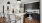 Kitchen with large island and black cabinets